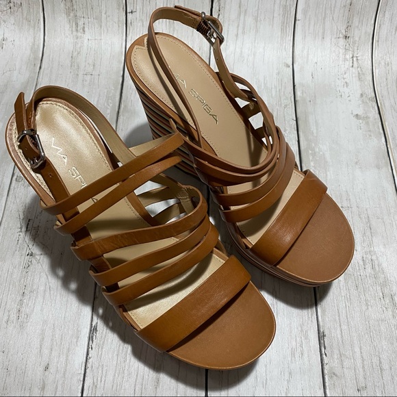 VIA SPIGA Wedge Sandals - Picture 4 of 7